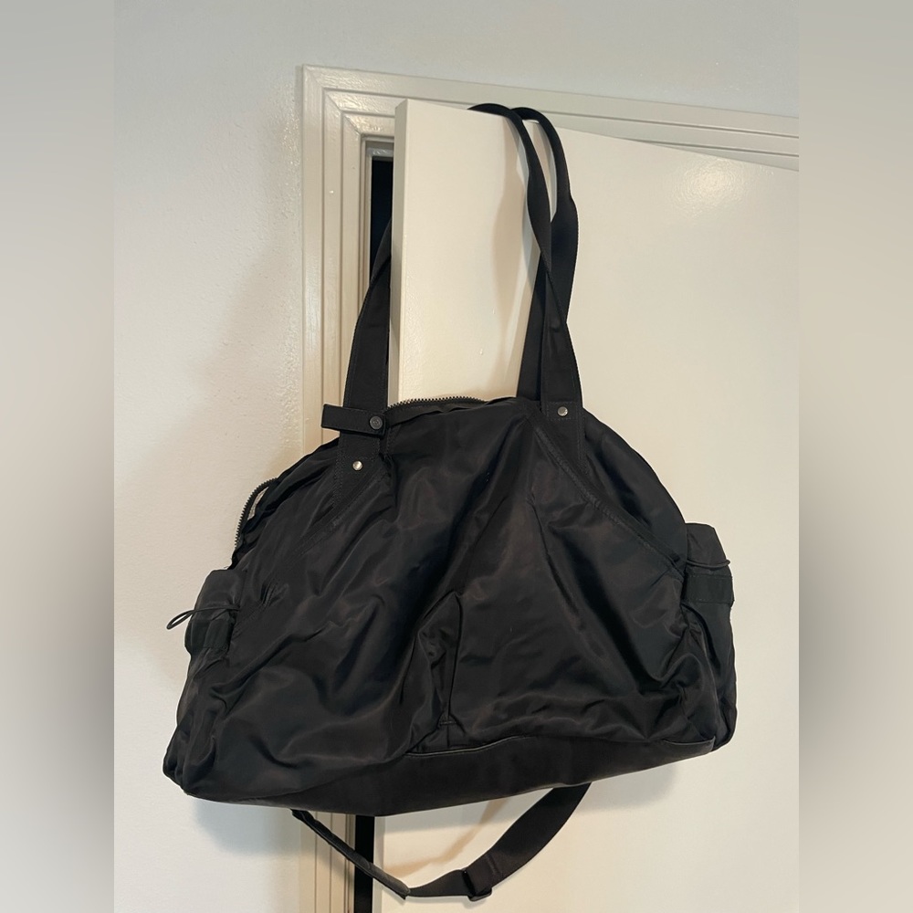 Lululemon Lulu Black Duffel Gym Bag